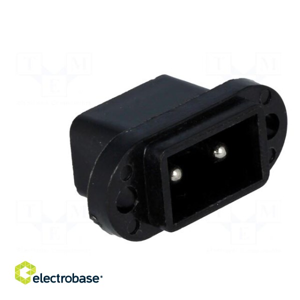 Connector: AC supply | socket | 3A | 50VAC | polarized | PIN: 2 фото 8