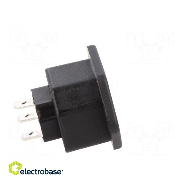 Connector: AC supply | socket | female | 10A | 250VAC | IEC 60320 фото 7
