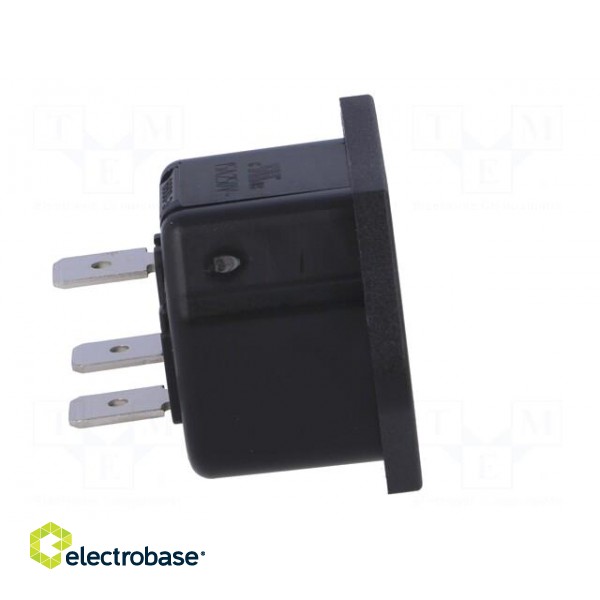 Connector: AC supply | socket | female | 10A | 250VAC | IEC 60320 | IP30 фото 7