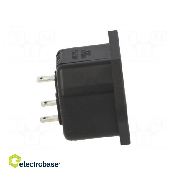 Connector: AC supply | socket | female | 10A | 250VAC | IEC 60320 image 7