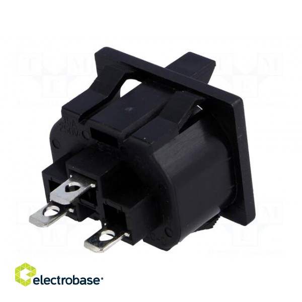 Connector: AC supply | socket | female | 10A | 250VAC | IEC 60320 image 6