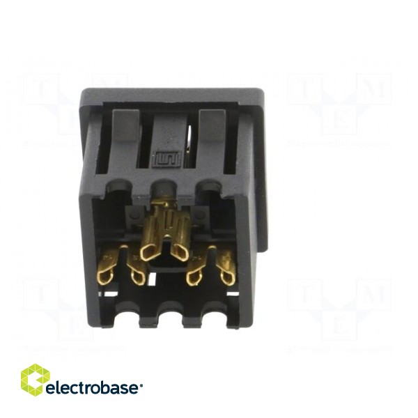 Connector: AC supply | socket | female | 15A | 125VAC | NR010 | IP20 image 5