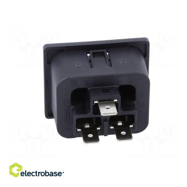 Connector: AC supply | socket | female | 16A | 250VAC | IEC 60320 image 5