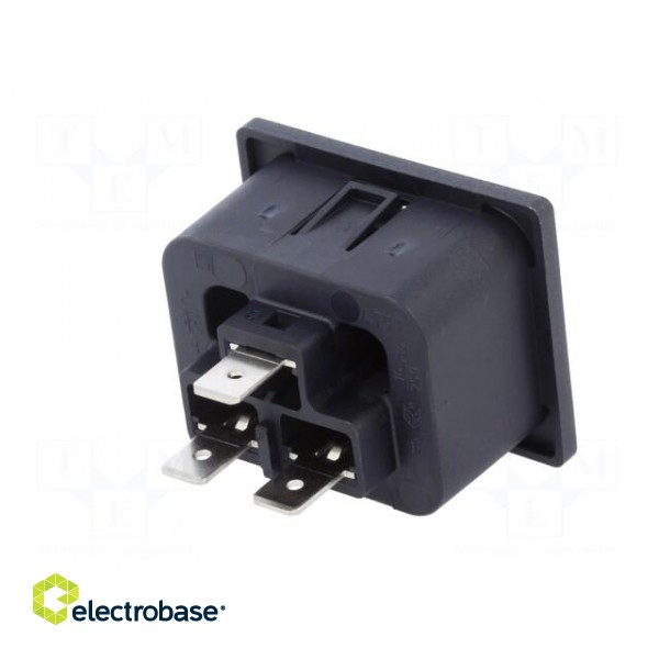 Connector: AC supply | socket | female | 16A | 250VAC | IEC 60320 image 6