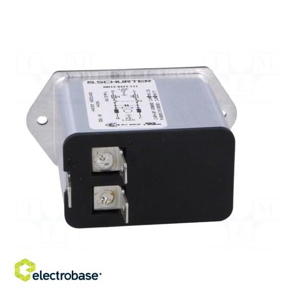 Connector: AC supply | socket | male | 10A | 250VAC | IEC 60320 | 0.3mH фото 5