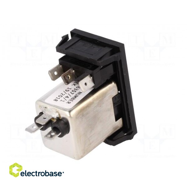 Connector: AC supply | socket | male | 10A | 250VAC | IEC 60320 image 6