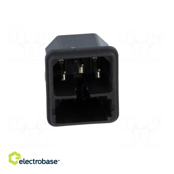 Connector: AC supply | socket | male | 10A | 250VAC | IEC 60320 | C14 (E) фото 9