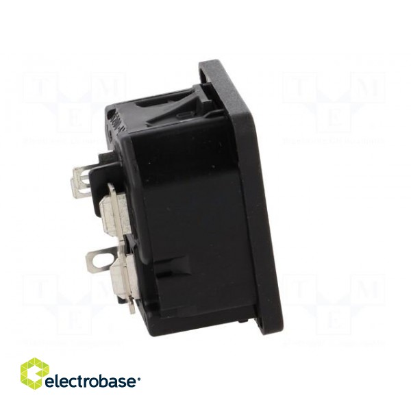 Connector: AC supply | socket | male | 10A | 250VAC | IEC 60320 | max.1mm image 7
