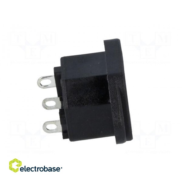 Connector: AC supply | socket | male | 10A | 250VAC | IEC 60320 | C14 (E) image 7
