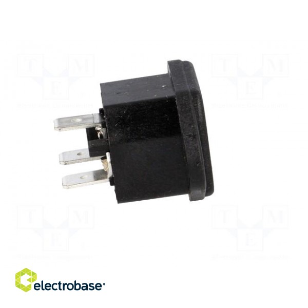 Connector: AC supply | socket | male | 10A | 250VAC | IEC 60320 | C14 (E) image 7