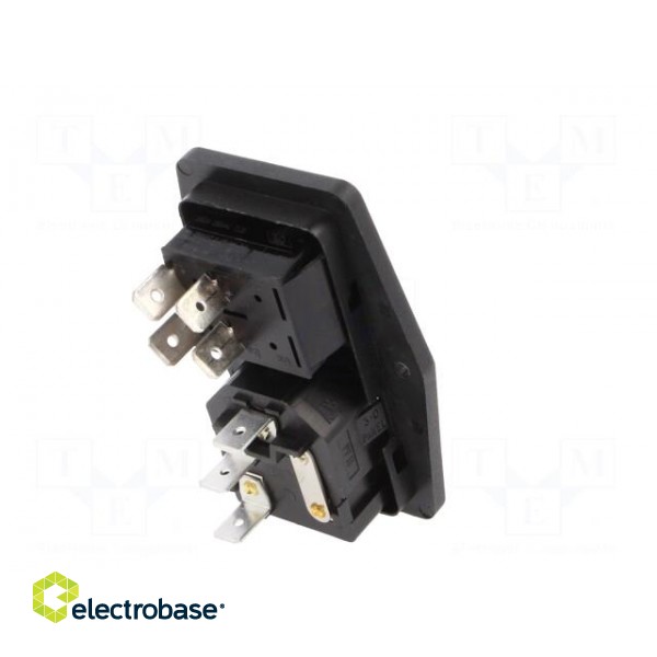 Connector: AC supply | socket | male | 10A | 250VAC | IEC 60320 | C14 (E) image 6