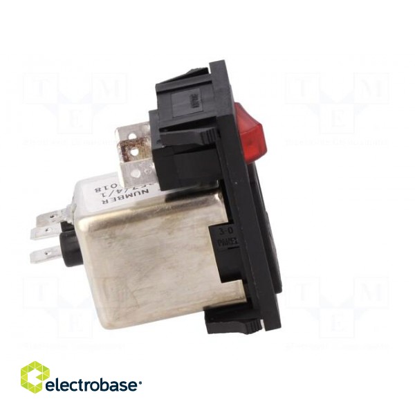 Connector: AC supply | socket | male | 10A | 250VAC | IEC 60320 image 7