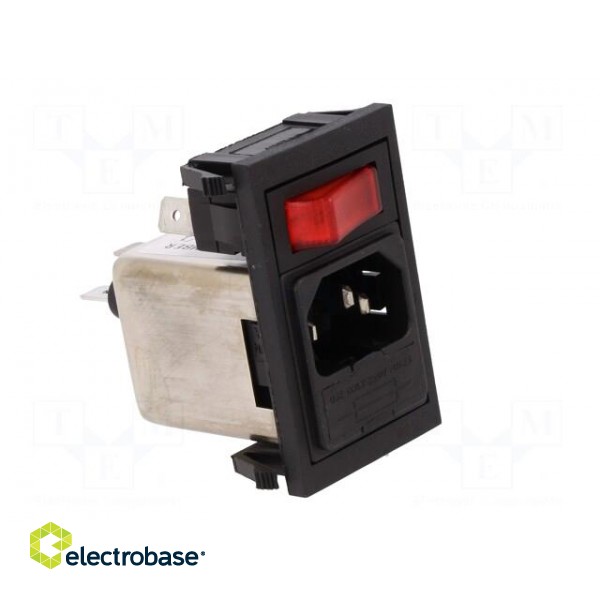 Connector: AC supply | socket | male | 10A | 250VAC | IEC 60320 image 8