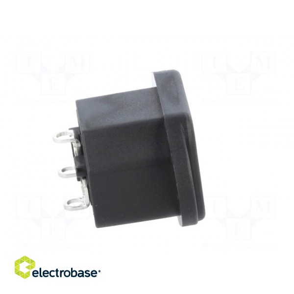 Connector: AC supply | socket | male | 10A | 250VAC | IEC 60320 | C14 (E) paveikslėlis 7