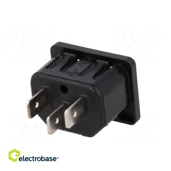 Connector: AC supply | socket | male | 10A | 250VAC | IEC 60320 | C16 фото 6