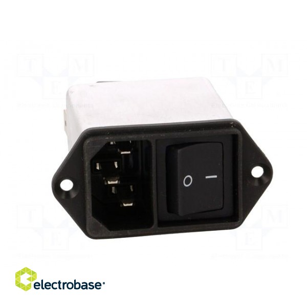 Connector: AC supply | socket | male | 10A | 250VAC | IEC 60320 | max.8mm image 9