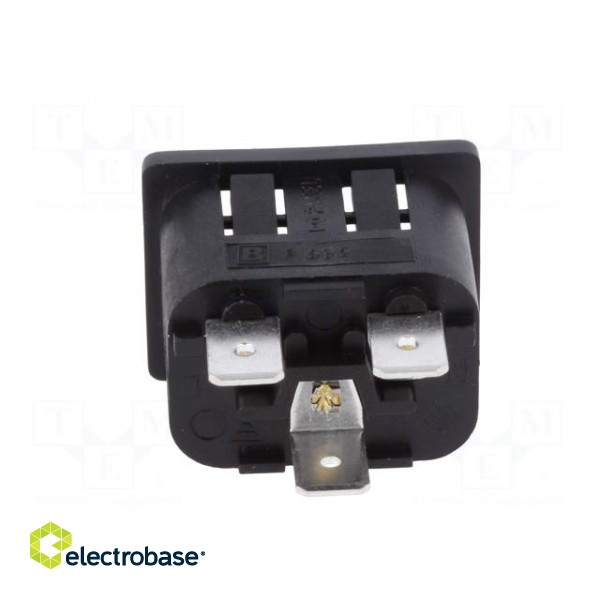 Connector: AC supply | socket | male | 10A | 250VAC | IEC 60320 | UL94V-0 фото 9