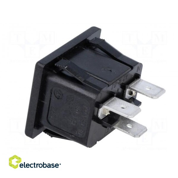 Connector: AC supply | socket | male | 10A | IEC 60320 | C14 (E) image 4