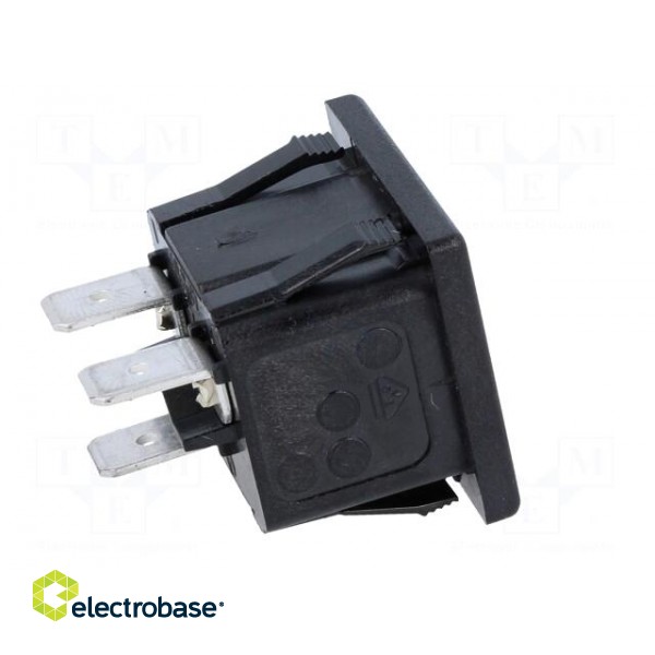 Connector: AC supply | socket | male | 10A | IEC 60320 | C14 (E) image 7