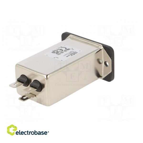 Connector: AC supply | socket | male | 16A | 250VAC | C14 (E) | -25÷85°C фото 6