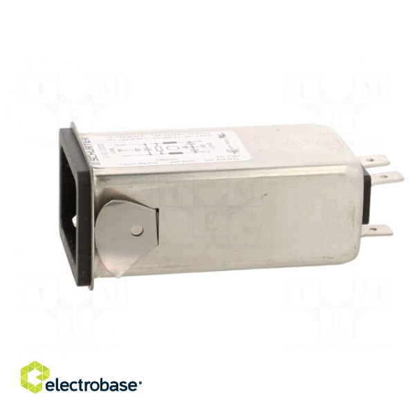 Connector: AC supply | socket | male | 16A | 250VAC | IEC 60320 | 0.6mH image 3