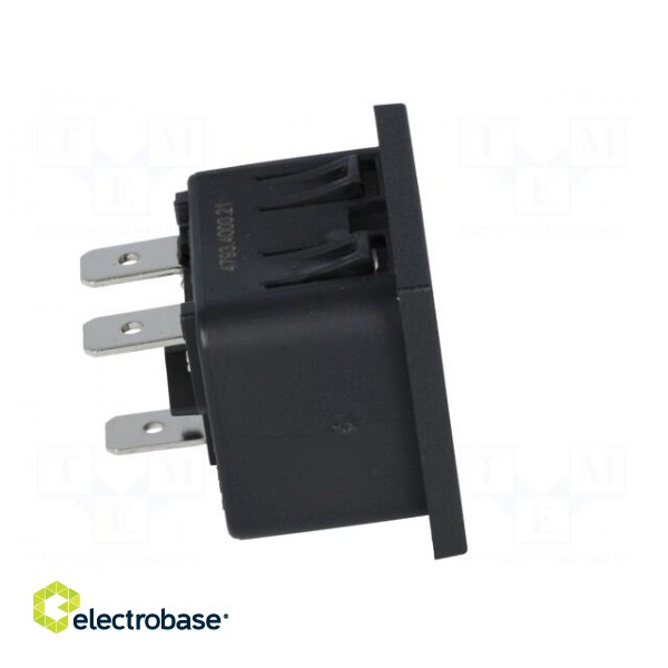 Connector: AC supply | socket | male | 16A | 250VAC | IEC 60320 paveikslėlis 7