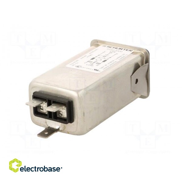Connector: AC supply | socket | male | 16A | 250VAC | IEC 60320 | 0.6mH image 6
