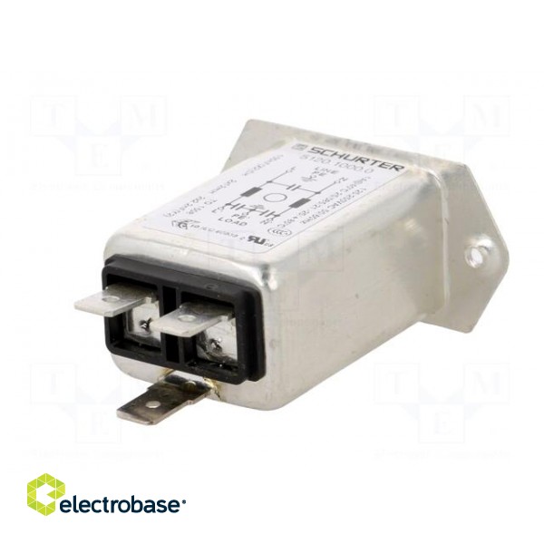 Connector: AC supply | socket | male | 1A | 250VAC | IEC 60320 | -25÷85°C фото 6