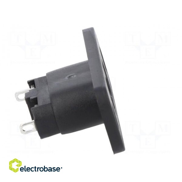 Connector: AC supply | socket | male | 2.5A | 250VAC | IEC 60320 | 28mm image 7