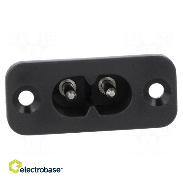 Connector: AC supply | socket | male | 2.5A | 250VAC | IEC 60320 | 28mm image 9