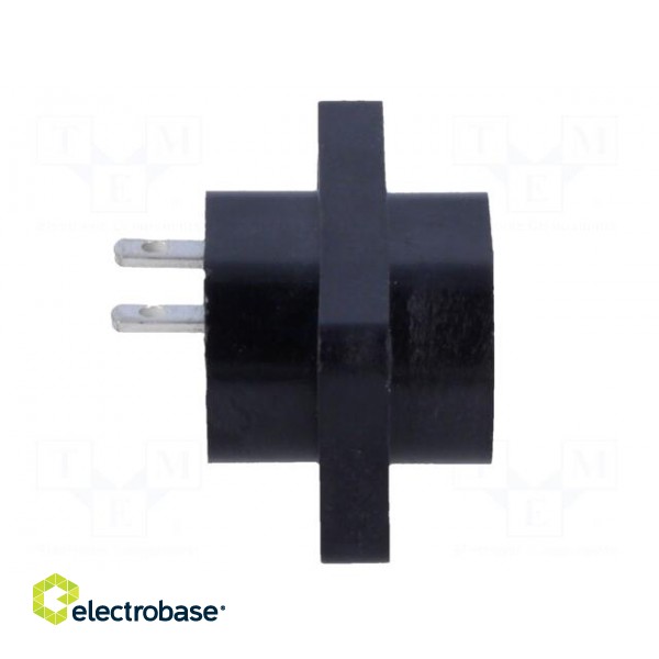 Connector: AC supply | socket | male | 2.5A | 250VAC | IEC 60320 | PIN: 2 paveikslėlis 7