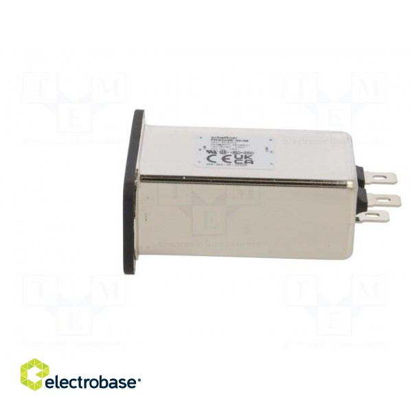 Connector: AC supply | socket | male | 20A | 250VAC | C14 (E) | -25÷85°C image 3