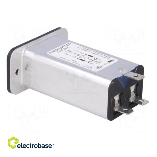 Connector: AC supply | socket | male | 20A | 250VAC | IEC 60320 | 0.3mH image 4