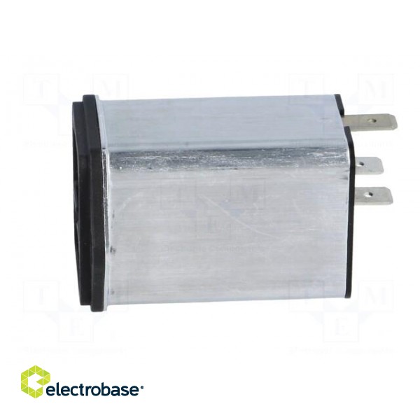 Connector: AC supply | socket | male | 2A | 250VAC | IEC 60320 | C14 (E) paveikslėlis 3