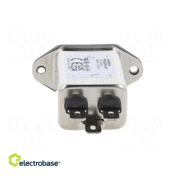Connector: AC supply | socket | male | 3A | 250VAC | C14 (E) | -25÷85°C фото 5