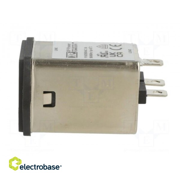 Connector: AC supply | socket | male | 3A | 250VAC | IEC 60320 | C14 (E) image 3