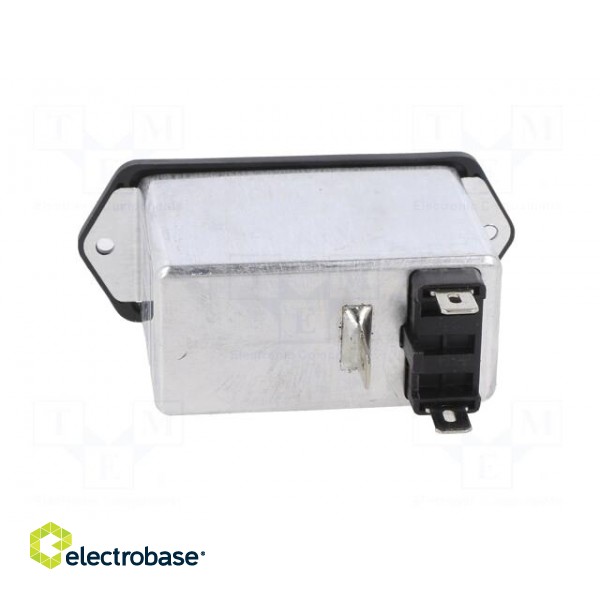 Connector: AC supply | socket | male | 4A | 250VAC | C14 (E) | -25÷85°C фото 5