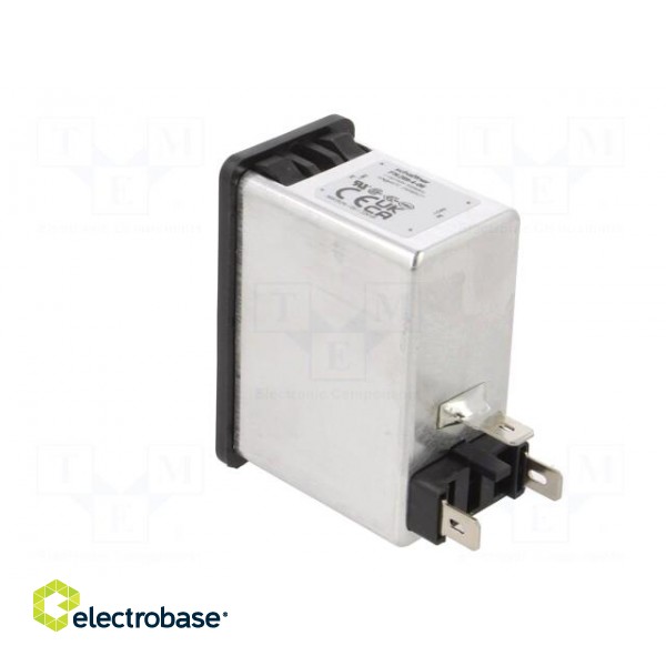 Connector: AC supply | socket | male | 4A | 250VAC | C14 (E) | -25÷85°C фото 4