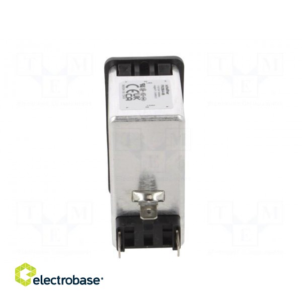 Connector: AC supply | socket | male | 4A | 250VAC | C14 (E) | -25÷85°C фото 5