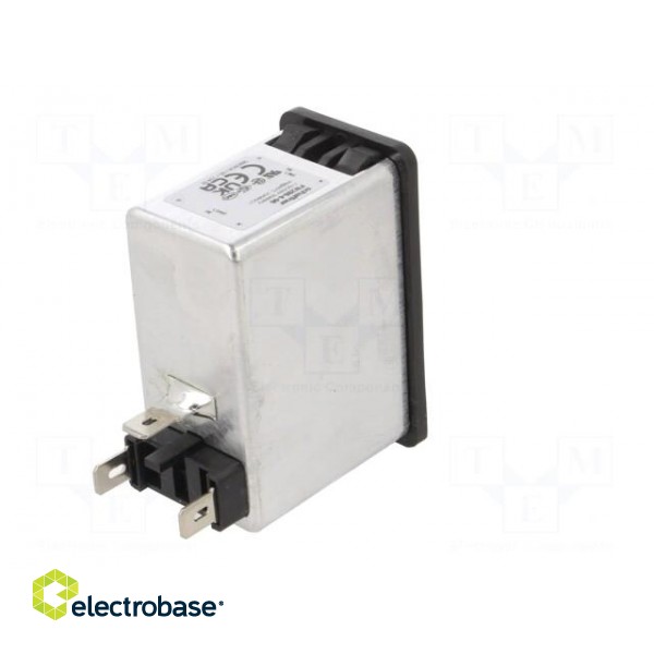 Connector: AC supply | socket | male | 4A | 250VAC | C14 (E) | -25÷85°C фото 6