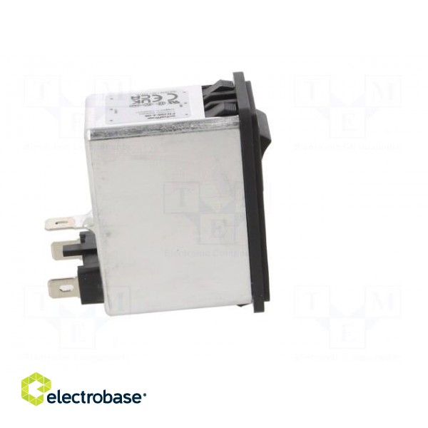 Connector: AC supply | socket | male | 4A | 250VAC | C14 (E) | -25÷85°C фото 7