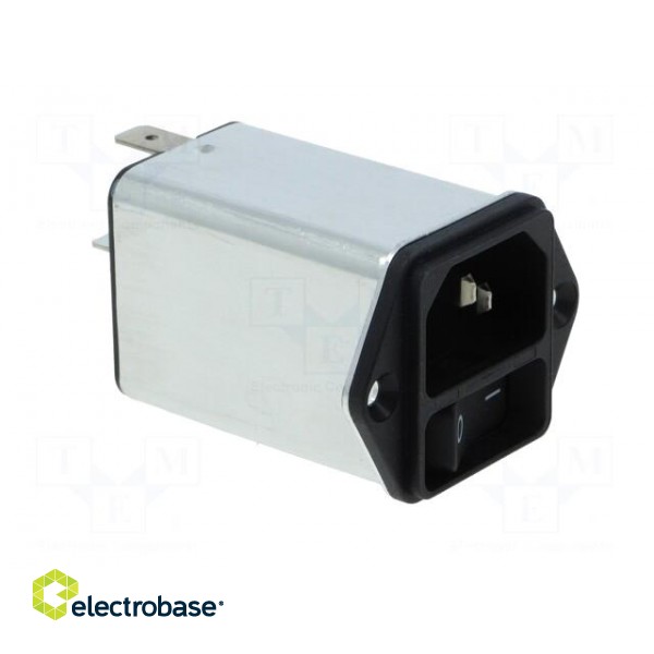 Connector: AC supply | socket | male | 4A | 250VAC | IEC 60320 | -25÷85°C фото 8