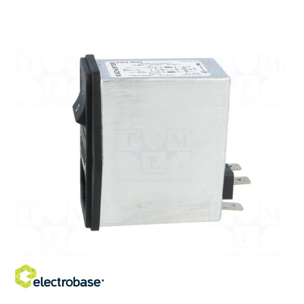 Connector: AC supply | socket | male | 4A | 250VAC | IEC 60320 | -25÷85°C фото 3