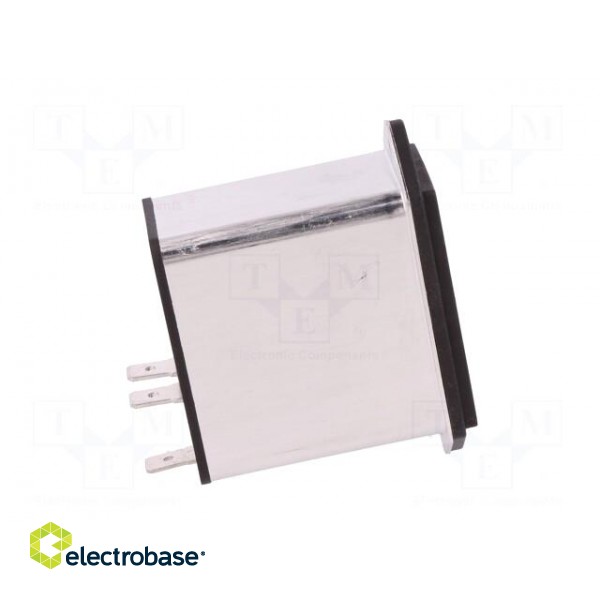 Connector: AC supply | socket | male | 4A | 250VAC | IEC 60320 | 1.5mH фото 7