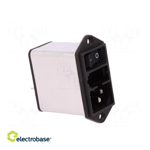 Connector: AC supply | socket | male | 4A | 250VAC | IEC 60320 | 1.5mH фото 8
