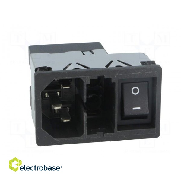 Connector: AC supply | socket | male | 4A | 250VAC | IEC 60320 | C14 (E) фото 9