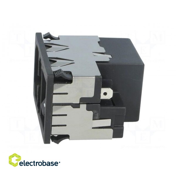 Connector: AC supply | socket | male | 4A | 250VAC | IEC 60320 | C14 (E) фото 3