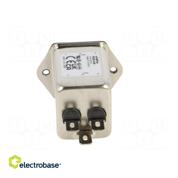 Connector: AC supply | socket | male | 6A | 250VAC | C14 (E) | -25÷85°C image 5