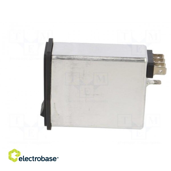 Connector: AC supply | socket | male | 6A | 250VAC | C14 (E) | -25÷85°C paveikslėlis 3