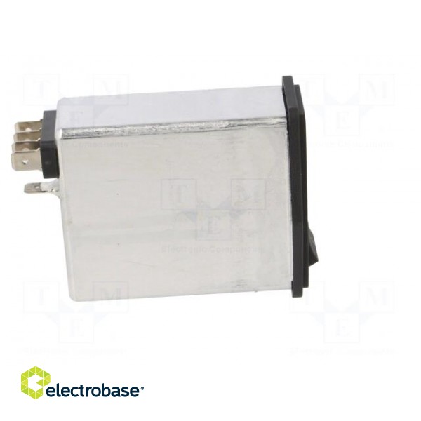 Connector: AC supply | socket | male | 6A | 250VAC | C14 (E) | -25÷85°C paveikslėlis 7
